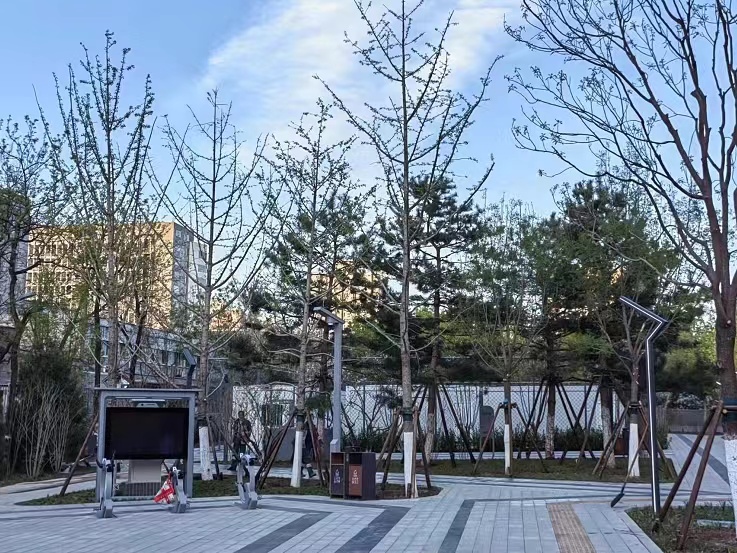 彰顯區(qū)域文化 街心公園舊貌換新顏
