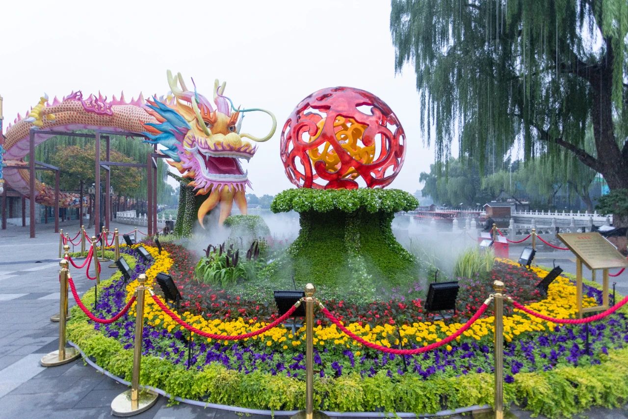 國慶節(jié)花壇亮相！西城區(qū)在這些地方，快來看→