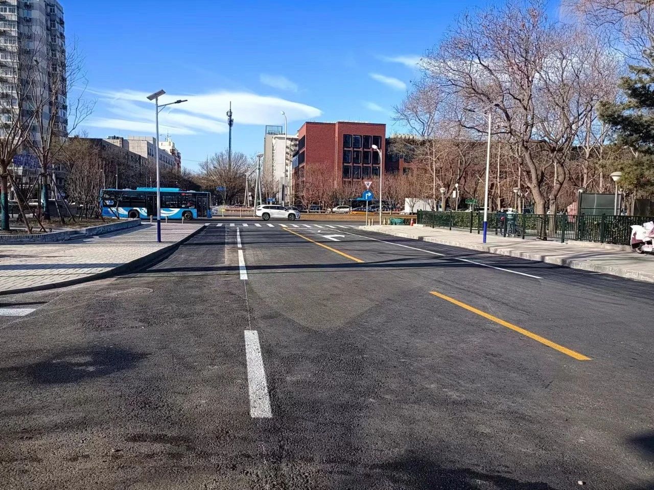 壁街市政道路建設工程實現局部通車
